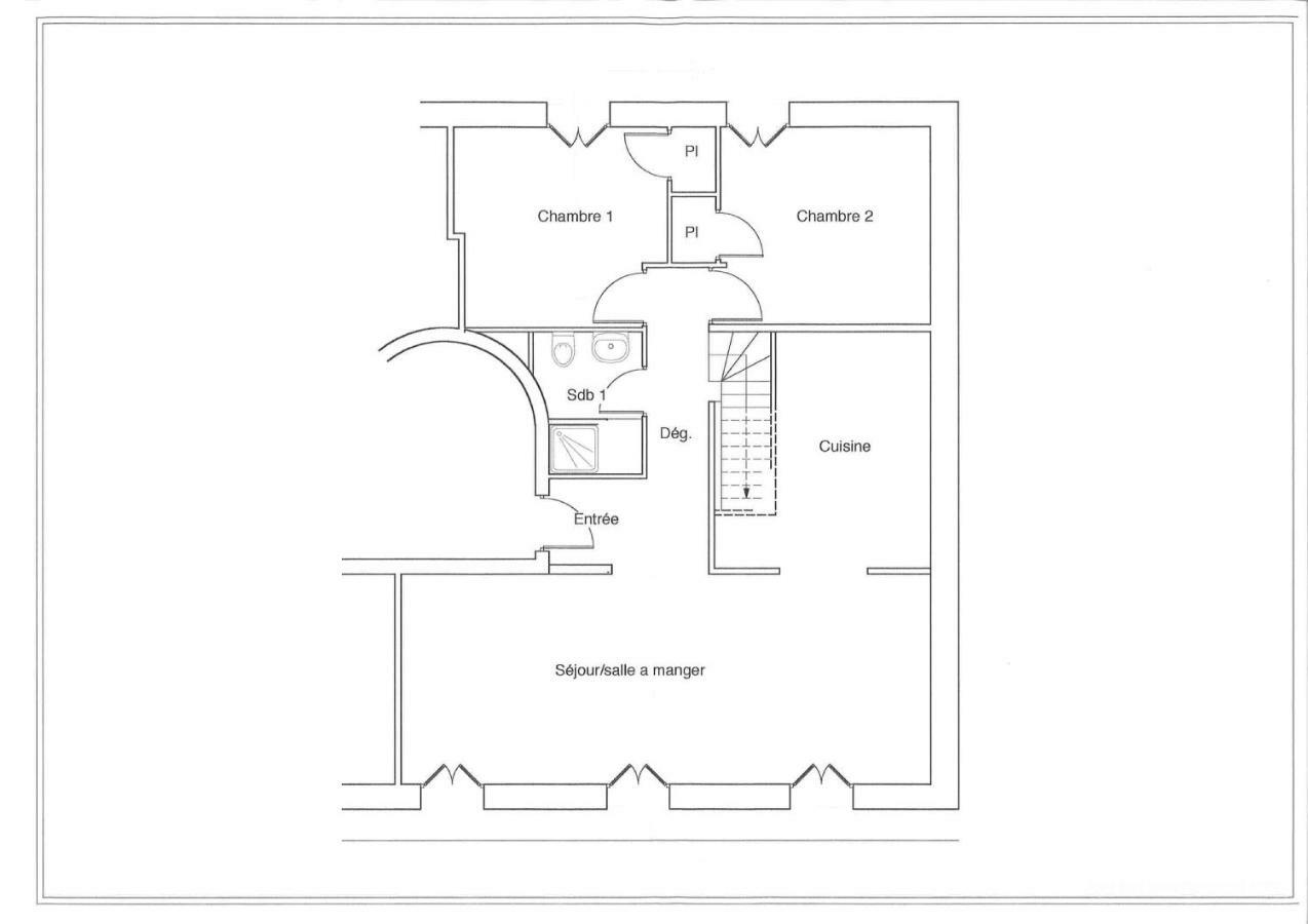 Appartement Duplex 120M2 Central Comedie Corum Climatisation Parking à Montpellier Extérieur photo